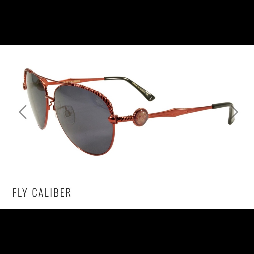 Red, Blue or Antique Gold ❤️ Fly Calibers Shades - Picture 12 of 16